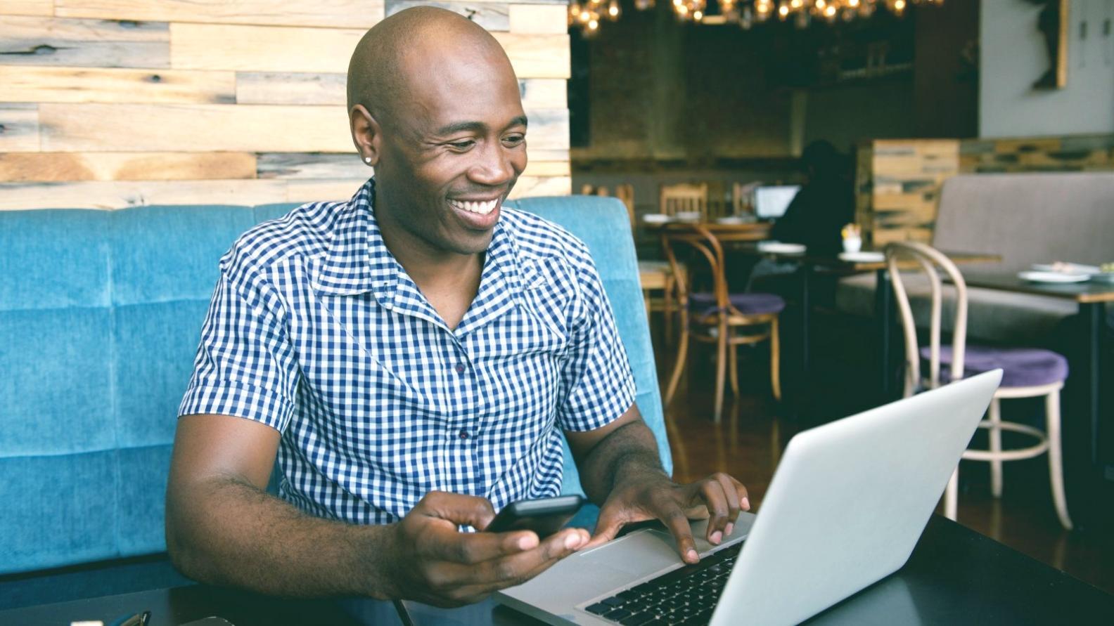 Interactive dashboard showing financial planning tools and real-time tracking features